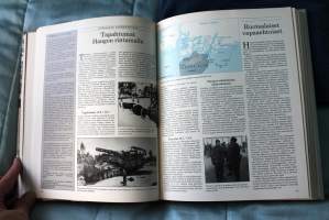 Suomi sodassa - talvi- ja jatkosodan tärkeät päivät. 1983, 2. painos. Mainio faktateos sodistamme. Sotatoimialuekartta kirjan perässä