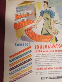 Kotiliesi 1941 nr 23, Kansikuvitus Martta Wendelin, Pakkasta torjutaan pulalapasilla, Leivomme jouluksi, Nyt on koulutettava maatalouksien tyttäristä varaisäntiä...
