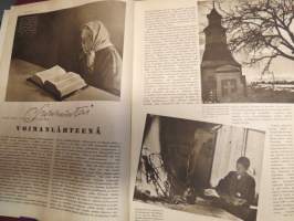 Kotiliesi 1941 nr 23, Kansikuvitus Martta Wendelin, Pakkasta torjutaan pulalapasilla, Leivomme jouluksi, Nyt on koulutettava maatalouksien tyttäristä varaisäntiä...