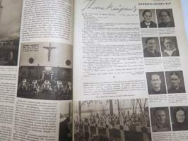 Kotiliesi 1941 nr 21, ilmestynyt 1.11.1941, kansikuvitus Martta Wendelin, Itä-Karjala odottaa suomalaista naista, Hautojen hoito talvella