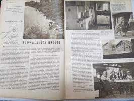 Kotiliesi 1941 nr 21, ilmestynyt 1.11.1941, kansikuvitus Martta Wendelin, Itä-Karjala odottaa suomalaista naista, Hautojen hoito talvella