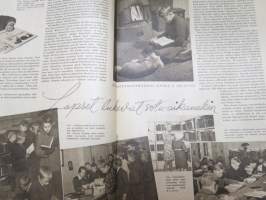 Kotiliesi 1941 nr 21, ilmestynyt 1.11.1941, kansikuvitus Martta Wendelin, Itä-Karjala odottaa suomalaista naista, Hautojen hoito talvella