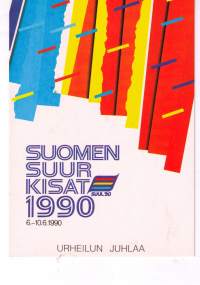 Postikortti  Suomem Suurkisat 1990  Kulkematon-