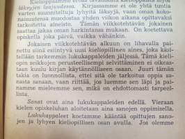 Suomesta-Unkariin Unkarinkielen oppikirja -grammar book, from finnish to hungarian language
