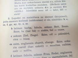 Suomesta-Unkariin Unkarinkielen oppikirja -grammar book, from finnish to hungarian language