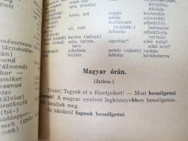 Suomesta-Unkariin Unkarinkielen oppikirja -grammar book, from finnish to hungarian language