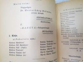 Suomesta-Unkariin Unkarinkielen oppikirja -grammar book, from finnish to hungarian language