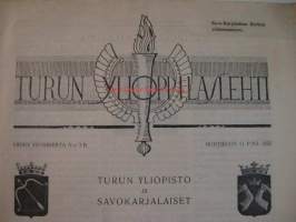 Turun Ylioppilaslehti 1935 nr 3 B  