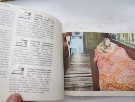 Uutta tekstiilitietoa - PMK Finncotton - ohjekirjanen / fabrics &amp; their care -guide