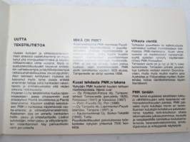 Uutta tekstiilitietoa - PMK Finncotton - ohjekirjanen / fabrics &amp; their care -guide