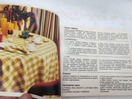 Uutta tekstiilitietoa - PMK Finncotton - ohjekirjanen / fabrics &amp; their care -guide
