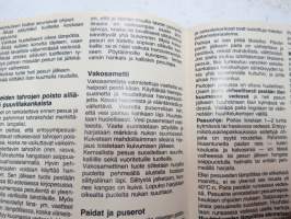 Uutta tekstiilitietoa - PMK Finncotton - ohjekirjanen / fabrics &amp; their care -guide