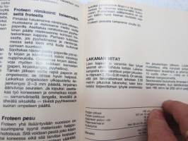 Uutta tekstiilitietoa - PMK Finncotton - ohjekirjanen / fabrics &amp; their care -guide