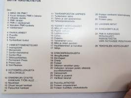Uutta tekstiilitietoa - PMK Finncotton - ohjekirjanen / fabrics &amp; their care -guide
