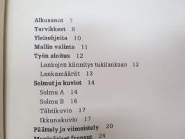 Solmimme fransuja -handicrafts