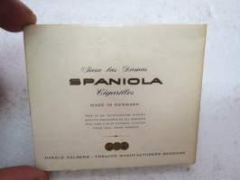 Spaniola - Harald Halberg -pikkusikaripakkaus, käyttämätön -cigarr pack