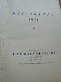 hammasväline oy  2 päiväkirjaa +kassakirja +vihko
