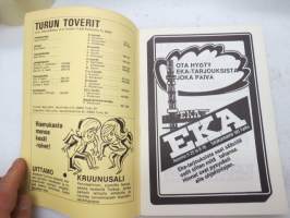 Turun Toverit TuTo II Divisioona 1979 -käsiohjelma / program, football