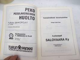 Turun Toverit TuTo II Divisioona 1979 -käsiohjelma / program, football