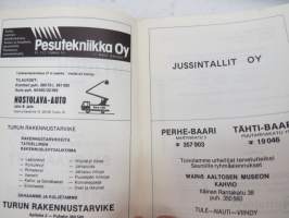 Turun Toverit TuTo II Divisioona 1979 -käsiohjelma / program, football