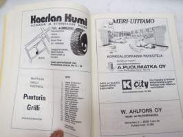 Turun Toverit TuTo II Divisioona 1979 -käsiohjelma / program, football