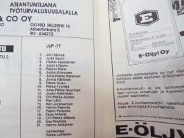 Turun Toverit TuTo II Divisioona 1979 -käsiohjelma / program, football