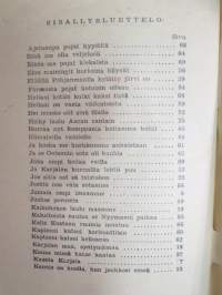 Kenttälauluja - Puolustusministeriön sanomatoimiston ja &quot;Maan Turva&quot; -järjestön kokoama laulukirja omistettu v. 1939 syksyllä ylim. kertausharjoituksiin kutsutuille