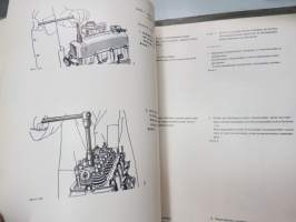 Hanomag Henschel - Ottomoottorin A60-16 EC korjaamokäsikirja / Reparationshandbok för förgasarmotorn / Reparationshandbog for motoren
