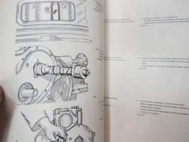 Hanomag Henschel - Ottomoottorin A60-16 EC korjaamokäsikirja / Reparationshandbok för förgasarmotorn / Reparationshandbog for motoren