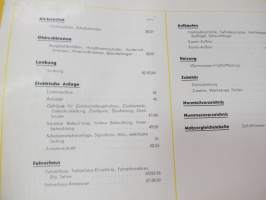 Tempo Rapid Ersatzteil-Katalog Ab Fahrgestell Nr. 700 001- -varaosaluettelo / parts catalogue