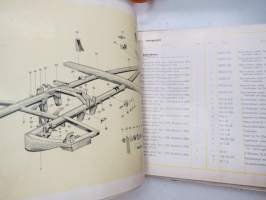 Tempo Rapid Ersatzteil-Katalog Ab Fahrgestell Nr. 700 001- -varaosaluettelo / parts catalogue