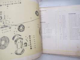 Tempo Rapid Ersatzteil-Katalog Ab Fahrgestell Nr. 700 001- -varaosaluettelo / parts catalogue