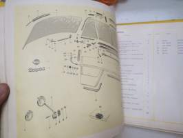 Tempo Rapid Ersatzteil-Katalog Ab Fahrgestell Nr. 700 001- -varaosaluettelo / parts catalogue