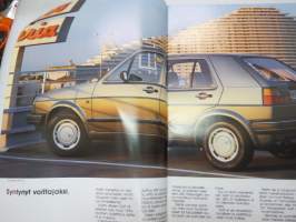 Volkswagen Golf 1987 -myyntiesite / brochure