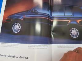 Volkswagen Golf 1996 -myyntiesite / brochure