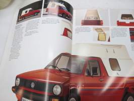 Volkswagen Golf Caddy 1987 -myyntiesite / brochure