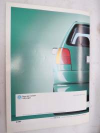 Volkswagen Polo 1995 -myyntiesite / brochure