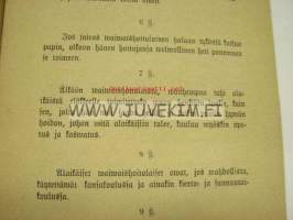 Ohjesääntö Yleiselle Waiwaishoidolle Kivijärwen (Kivijärvi) kunnassa 1894