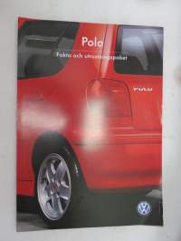 Volkswagen Polo 2000 Fakta och utrustningspaket -myyntiesite / brochure