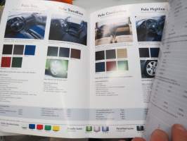 Volkswagen Polo 2000 Fakta och utrustningspaket -myyntiesite / brochure