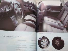 Volkswagen Polo Variant 2000 -myyntiesite / brochure