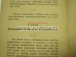 Ohjesääntö Yleiselle Waiwaishoidolle Kivijärwen (Kivijärvi) kunnassa 1894