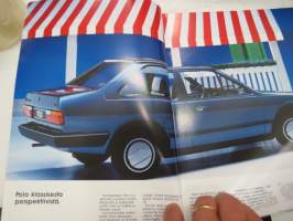 Volkswagen Polo 1988 -myyntiesite / brochure