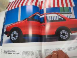 Volkswagen Polo 1988 -myyntiesite / brochure