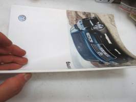 Volkswagen Touareg 2003 -myyntiesite / brochure
