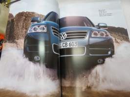 Volkswagen Touareg 2003 -myyntiesite / brochure
