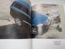 Volkswagen Touareg 2003 -myyntiesite / brochure
