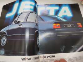 Volkswagen Jetta 1984 -myyntiesite / brochure