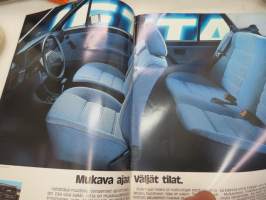 Volkswagen Jetta 1984 -myyntiesite / brochure