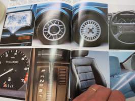 Volkswagen Jetta 1984 -myyntiesite / brochure